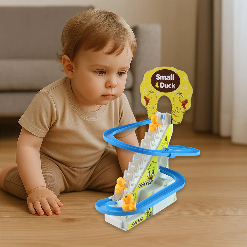 Climbing Stairs Musical Toy with Lights – Fun Moving Animal Track Set for Toddlers
